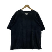 MAISON MARGIELA 22AW カットオフ オーバーサイズTシャツ S ブラック