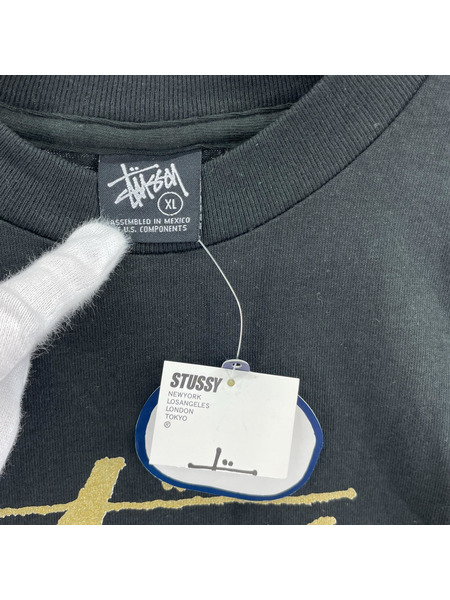 STUSSY THUNG LIFE　Tシャツ　ブラック　XL[値下]
