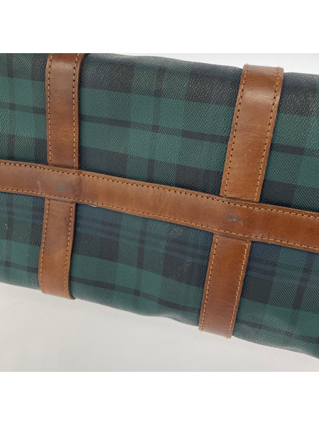 POLO RALPH LAUREN ソノ他バッグ ミニボストン ブラックウォッチ