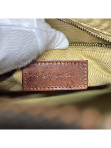 POLO RALPH LAUREN ソノ他バッグ ミニボストン ブラックウォッチ