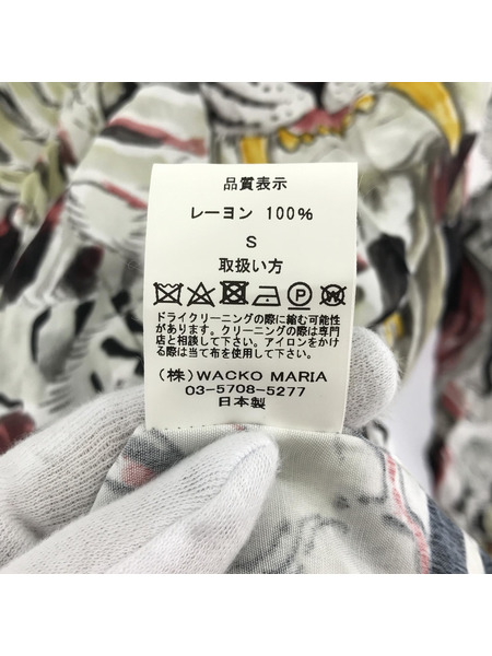 WACKO MARIA　TIM LEHI HAWAIIAN SHIRT  長 袖シャツ　S[値下]