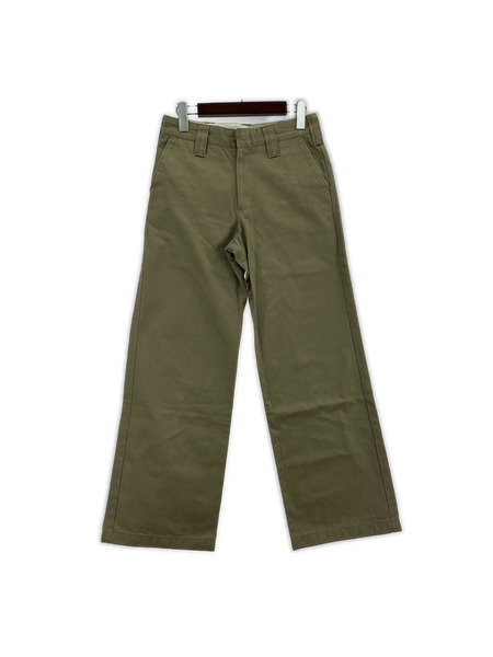 HYKE パンツ ワイドチノ