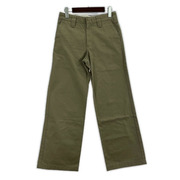 HYKE パンツ ワイドチノ