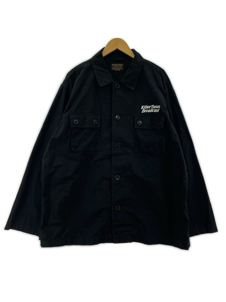 WACKO MARIA ジャケット RAT FINK ラットフィンク ミリタリーシャツ 黒