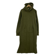 CALUX/スウェットパーカーワンピース/KHK[値下]