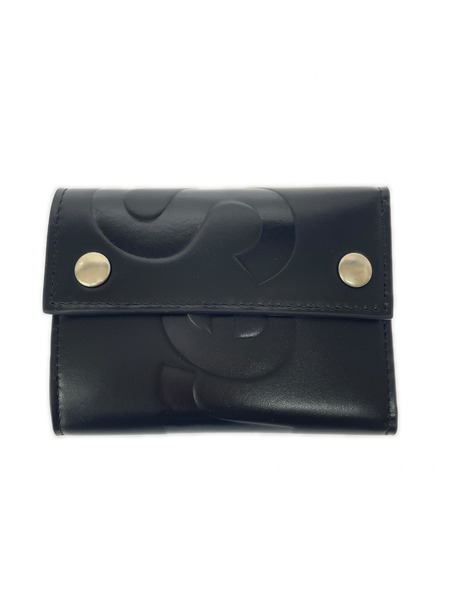 Supreme 25AW Leather Chain Wallet Black レザーウォレット 黒