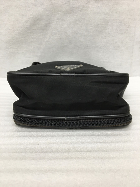 PRADA　プレート ナイロン ショルダー 黒