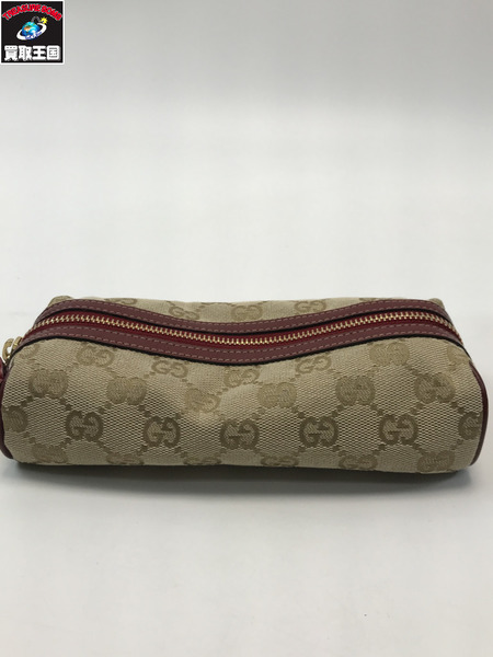 GUCCI グッチ 192134 コスメポーチ ペンケース GGキャンバス ベージュ[値下]