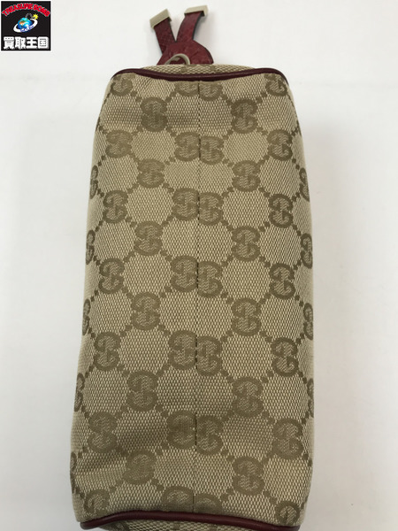 GUCCI グッチ 192134 コスメポーチ ペンケース GGキャンバス ベージュ[値下]