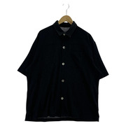 STUSSY Wrinkly Gingham S/Sシャツ M ブラック