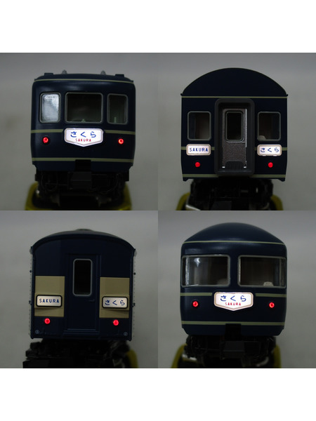 鉄道模型車両 20系 寝台特急「さくら」16両セット
