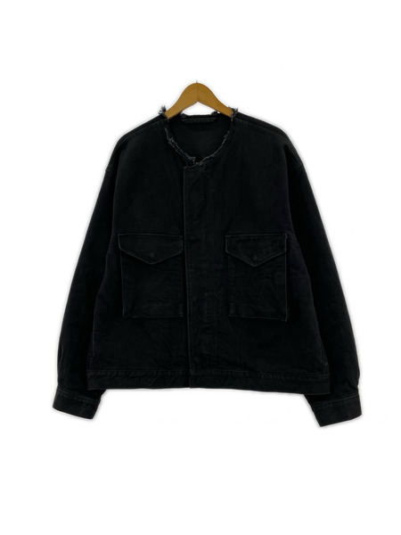 blurhms デニムジャケット 24SS 12.9oz Denim 51 Short Jacket 黒 (3)
