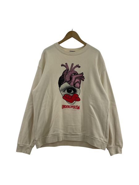 UNDERCOVERISM 22AW L/Sプリントスウェット 4 IVY[値下]