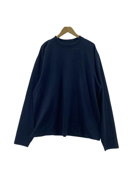 長袖Tシャツ・カットソー YZY モックネック 紺 L