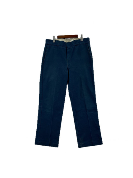 Dickies パンツ 80sUSA製 チビタグ 股下ガゼット 紺