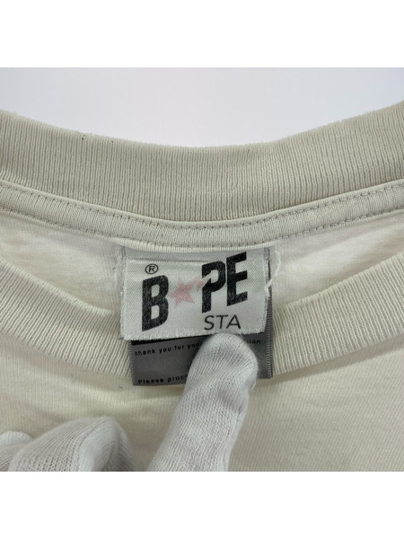 A BATHING APE 半袖Tシャツ・カットソー 90s 初期 APESTA 迷彩Tee (L)