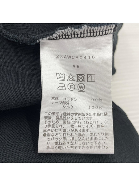 長袖Tシャツ・カットソー cantate 23AW ハイネックトップス ブラック