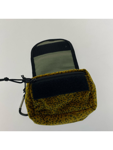 Supreme ソノ他バッグ 25AW Velvet Mini Pouch レオパード