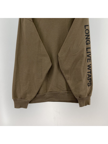 WTAPS 20AW POパーカー ブラウン （3）