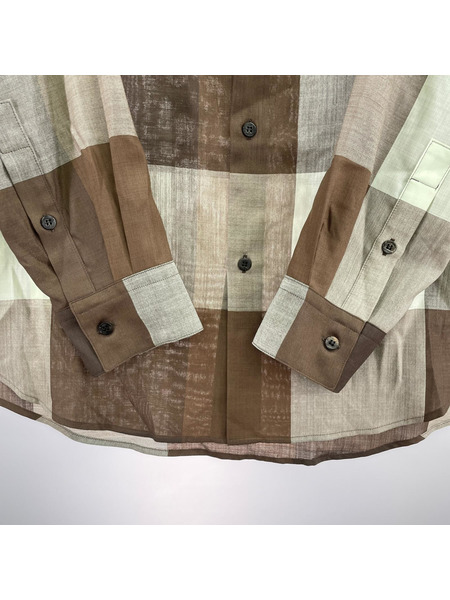 OVERCOAT 26SS HOODED LIGHT WOOL SHIRT M0 S26T011-NKLC