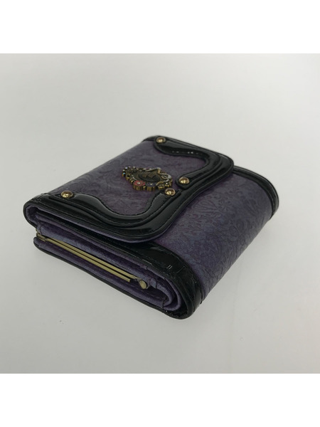 Anna Sui コンパクトウォレット セルパン 三ツ折リ