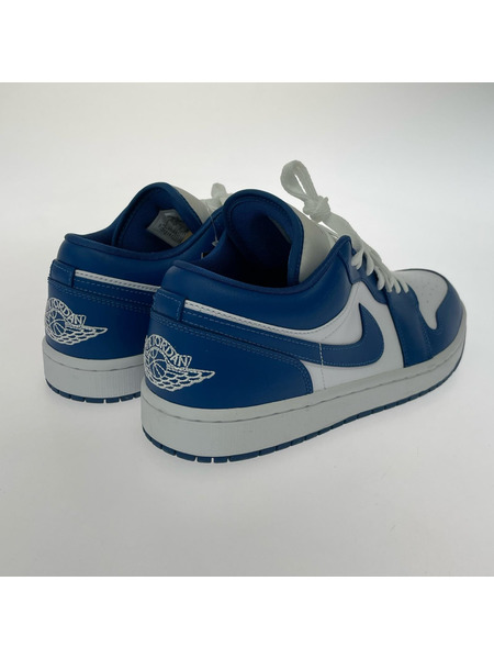 NIKE スニーカー Air Jordan 1 Low Marina Blue DC0774-114