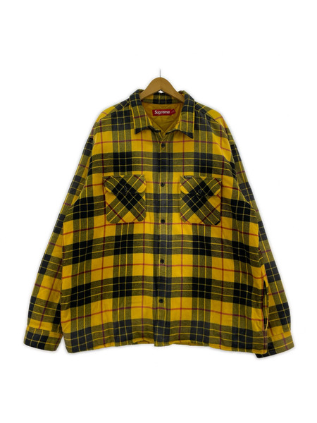 Supreme ジャケット 24AW Quited Plaid Blue (XXL) 黄
