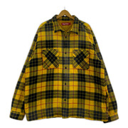 Supreme ジャケット 24AW Quited Plaid Blue (XXL) 黄