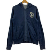 HYSTERIC GLAMOUR パーカー リバーシブル 紺 M