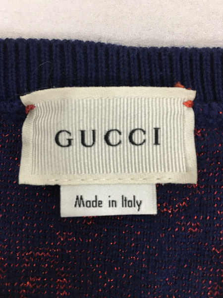 ラグ衣料その他 GUCCI CHILDREN/GGジャガード/ラメニット/10/571723