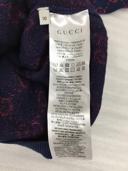 ラグ衣料その他 GUCCI CHILDREN/GGジャガード/ラメニット/10/571723