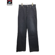 SAINT LAURENT High Waist Black 30