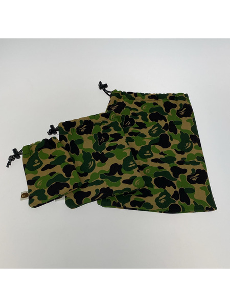 A BATHING APE ソノ他 巾着三個セット[値下]