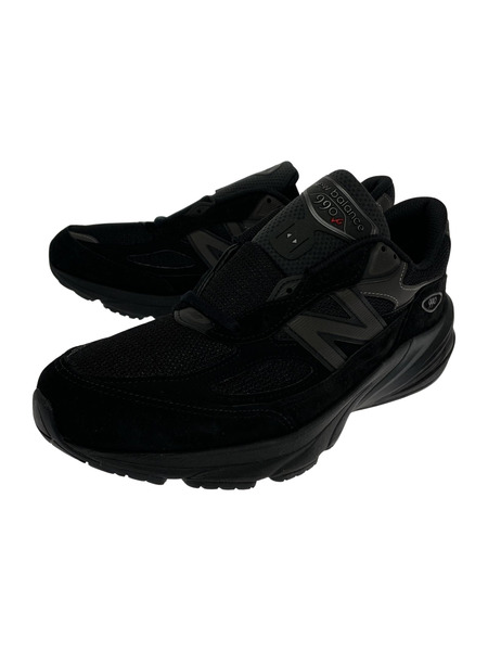 NEW BALANCE U990BB6 990V6 トリプルブラック スニーカー 28.0 ブラック[値下]