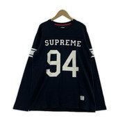 Supreme 長袖Tシャツ・カットソー フットボールT 黒