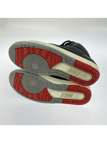 NIKE スニーカー AIRJORDAN 2 RETRO BLACK CEMENT