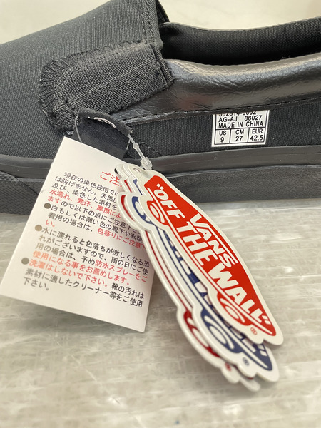 VANS×SSZ 裏VANS V98CL REVERSE SLIP ON 27.0 黒