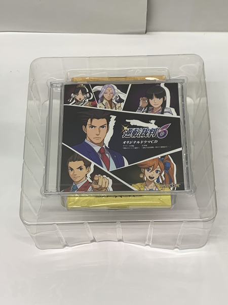 逆転裁判6 LIMITED EDITION イーカプコン限定版 特典のみ 専用BOX開封 内袋未開封 ゲームソフト欠品 
