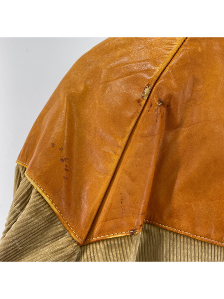 OLD・VINTAGE ジャケット Powderhorn 80s コーデュロイ 中綿ジャケット M BEG