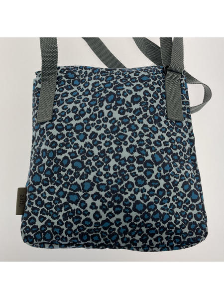 METTE LEOPARD レオパードショルダーバッグ タグ付 ブルー ZU-201-0048