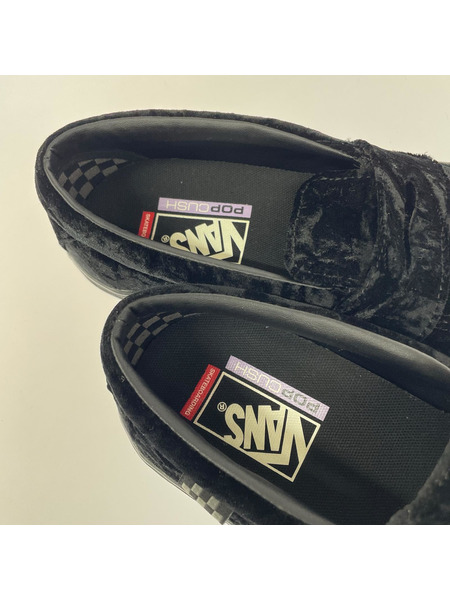 VANS スニーカー Velvet Black Lofar ローカットスニーカー 黒