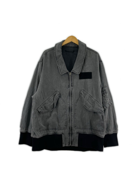 JEANASIS ジャケット リバーシブル フライトジャケット ブラック