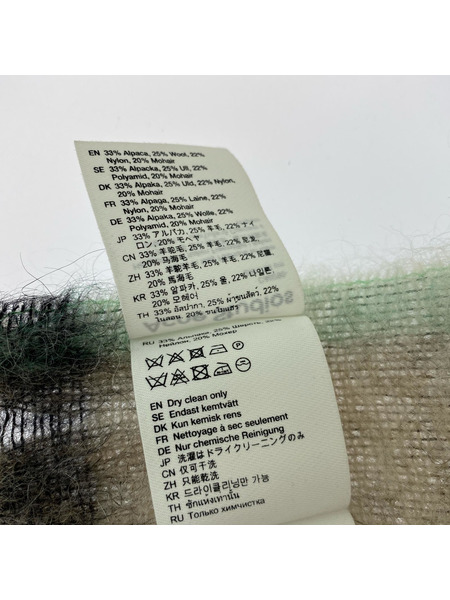 Acne Studios ソノ他 ウールモヘアマフラー
