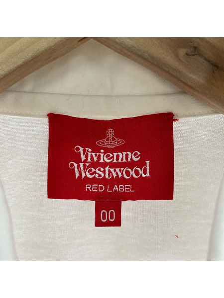 Vivienne Westwood red label 半袖Tシャツ・カットソー フリルポロ ホワイト