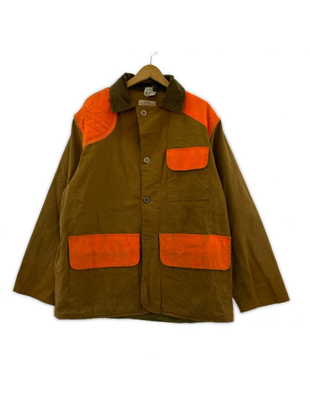 OLD・VINTAGE ジャケット SAFTBAK 70s ダック地 ハンティングジャケット[値下]