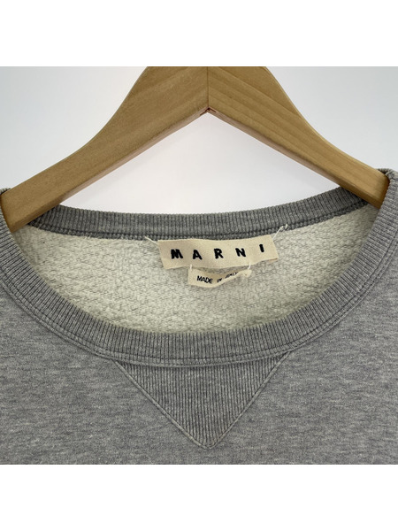 MARNI スウェット・トレーナー 18AW クルーネックテーピング[値下]