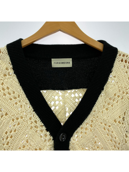 カーディガン FORSOMEONE ニットカーディガン[値下]