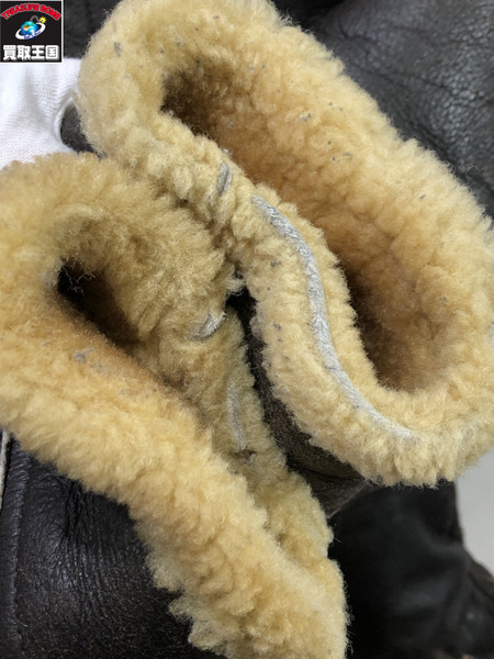 MORGAN MEMPHIS BELLE PRODUCT B-7 ムートン アラスカジャケット sizeS 茶[値下]