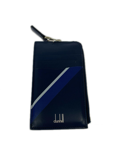 dunhill JFAコラボ サムライブルー レザーカ