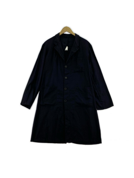 OLD・VINTAGE ミリタリージャケット イタリア軍 ワークコート 黒 (48)
